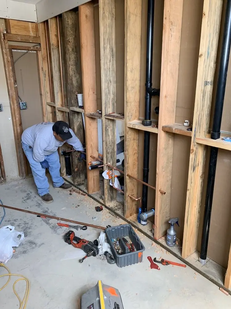 Commercial rough-in plumbing for Trenchless Sewer Repair in Lockhart